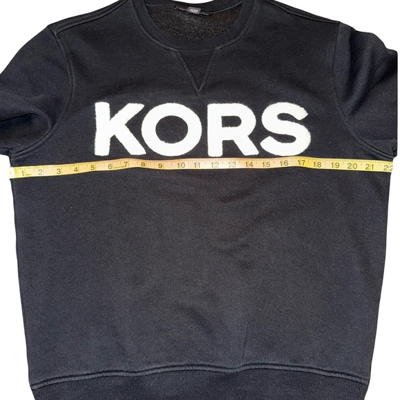 Michael Kors KORS Stretch Knit Sweatshirt Med Unisex Excellent Condition - Picture 3 of 7